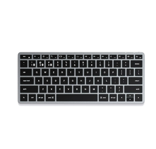 Bàn phím bluetooth Satechi Slim X1/X2/X3 Kết nối Blutooth 3 thiết bị, Pin dùng 45 ngày