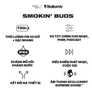 Smokin' Buds® True Wireless Earbuds