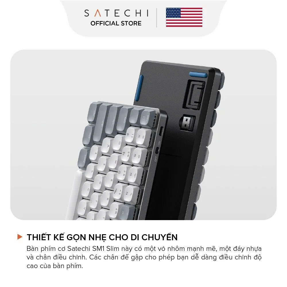 Bàn phím cơ không dây Satechi SM1